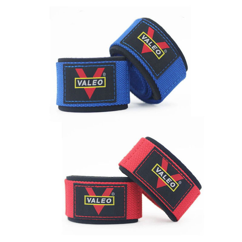 Sports Wrist Support Belt, Deadlift Grip Belt, Valeo Pull-Up Anti-Slip Fitness Auxiliary Protective Gear for Men and Women