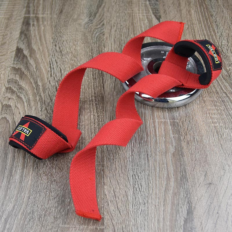 Sports Wrist Support Belt, Deadlift Grip Belt, Valeo Pull-Up Anti-Slip Fitness Auxiliary Protective Gear for Men and Women