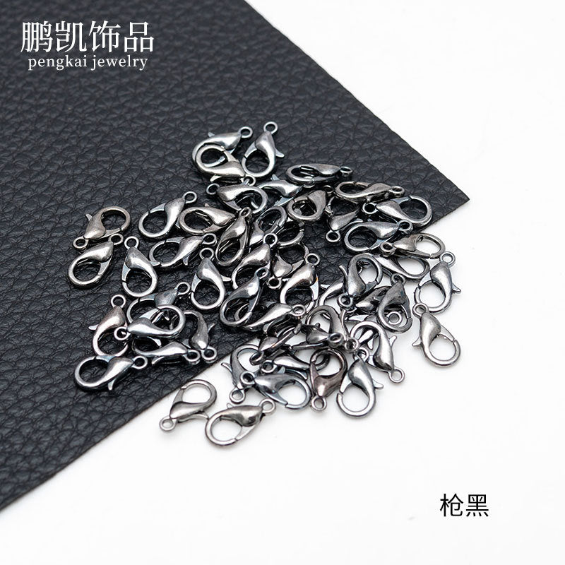 1000 Pieces of Handmade DIY Jewelry Accessories Zinc Alloy Lobster Clasp Necklace Bracelet Electroplated Metal Buckle Material Kit