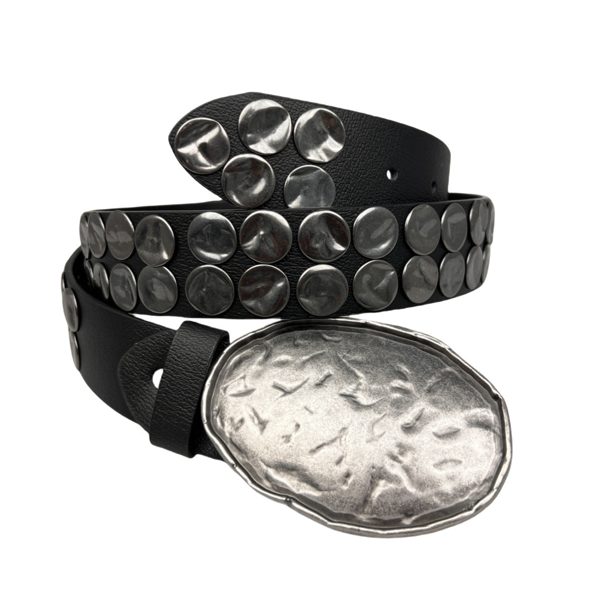 European and American Cross-border Men's Rivet Personality Fashion Punk Style Hip Hop Belt Belt