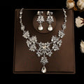 Bridal headdress suit hair accessories crown headband earrings wedding Korean wedding necklace jewelry wedding accessories wholesale