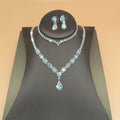 2026 Cross-Border Exclusive Supply Zircon Bridal Jewelry Earrings Bracelet Set Necklace Earrings Wedding Accessories