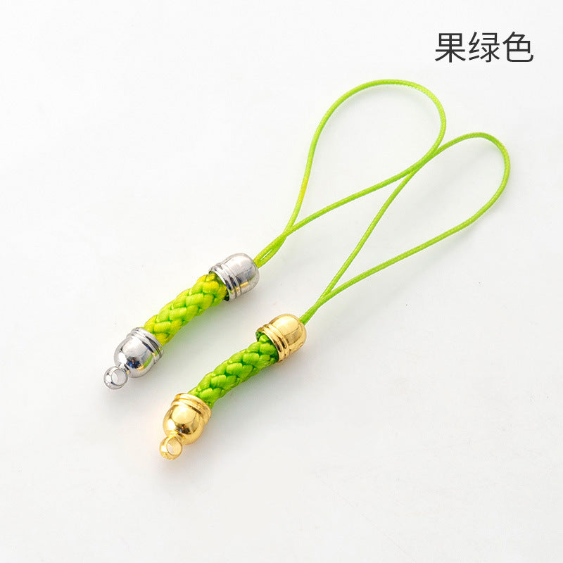 Factory Direct Sales of Handmade DIY Jewelry Accessories, Mobile Phone Straps, Woven Corn Cob Mobile Phone Pendants, Large Quantities in Stock