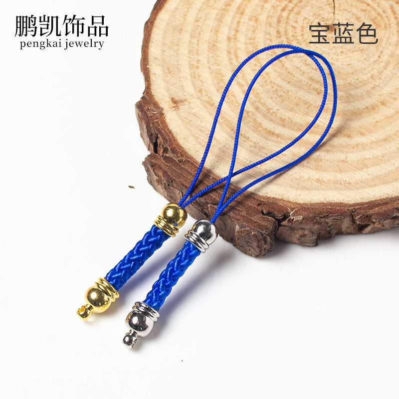 Factory Direct Sales of Handmade DIY Jewelry Accessories, Mobile Phone Straps, Woven Corn Cob Mobile Phone Pendants, Large Quantities in Stock