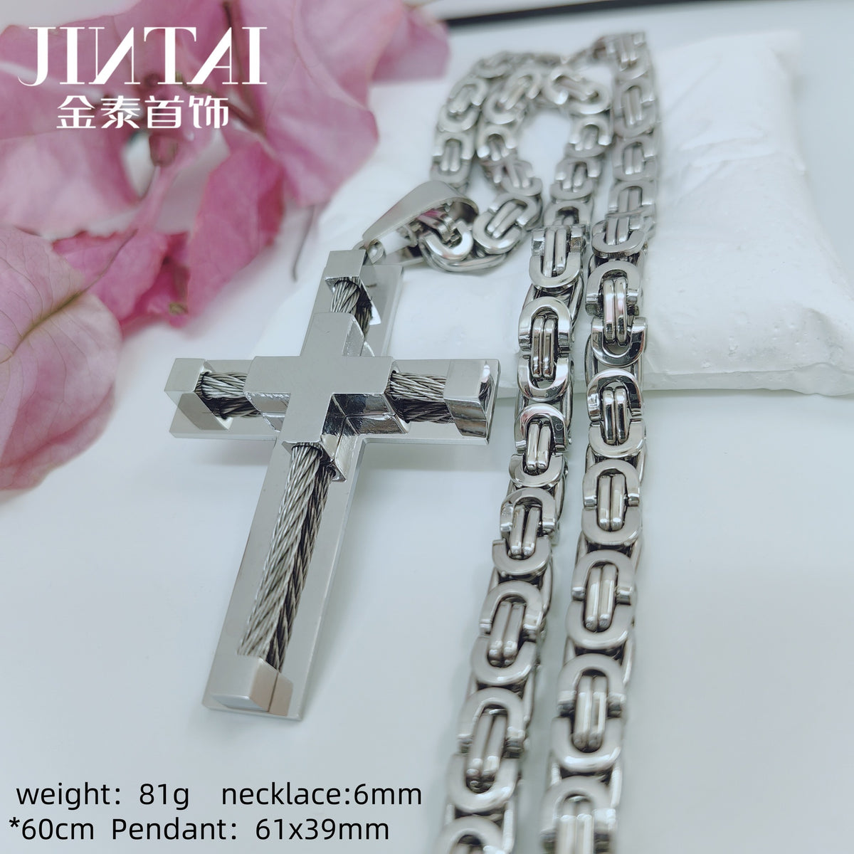 Factory direct Amazon AliExpress European and American fashion personality stainless steel men's pendant jewelry wholesale