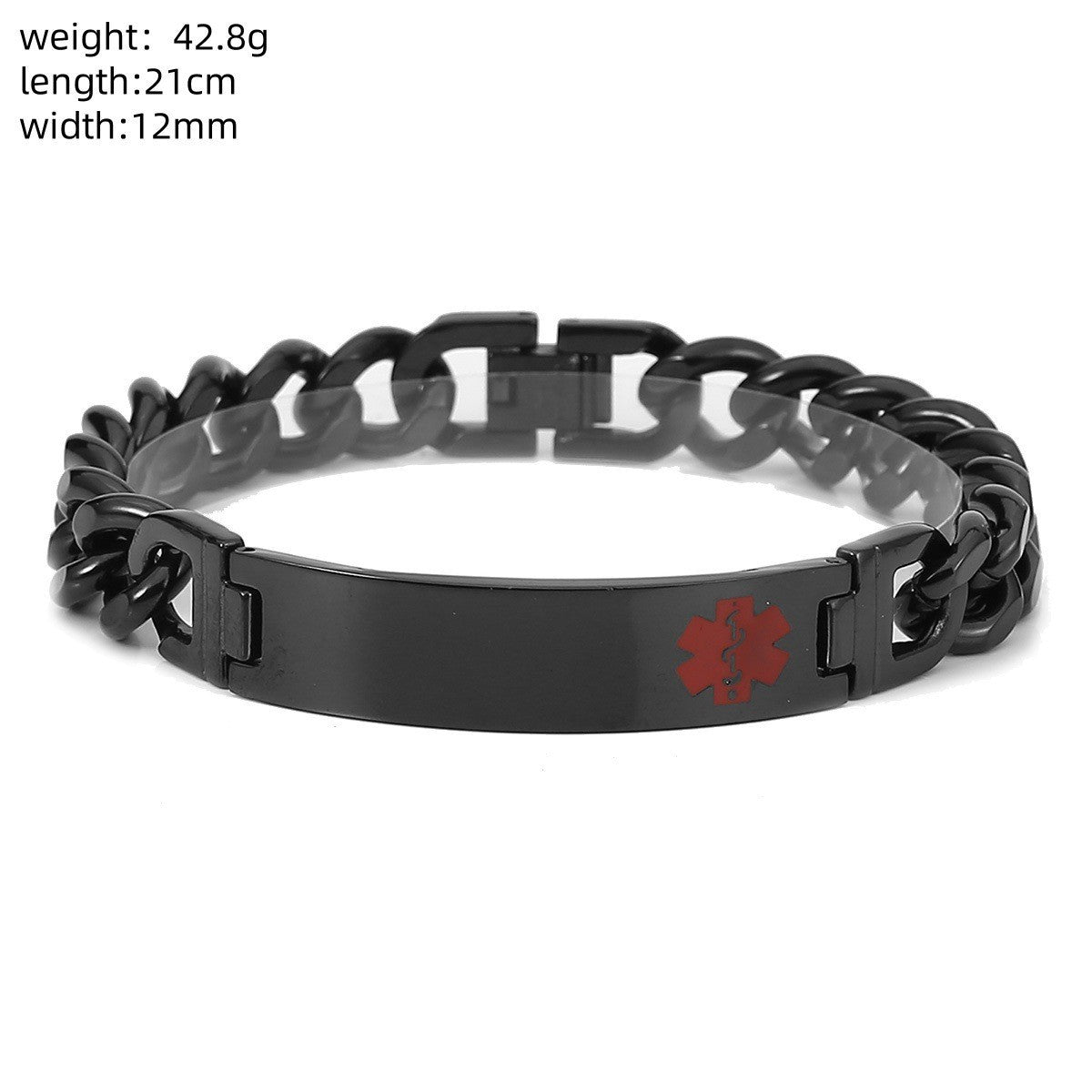 Factory Direct Amazon Aliexpress European and American Fashion Trend Personality Stainless Steel Men's Bracelet Jewelry Wholesale