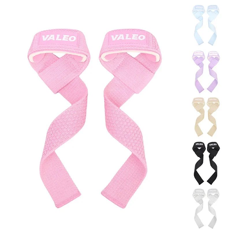 Valeo Fitness Wrist Support Belt Pull-Up Deadlift Support Belt Grip Belt Wrist Guard Adult Sports Protective Gear