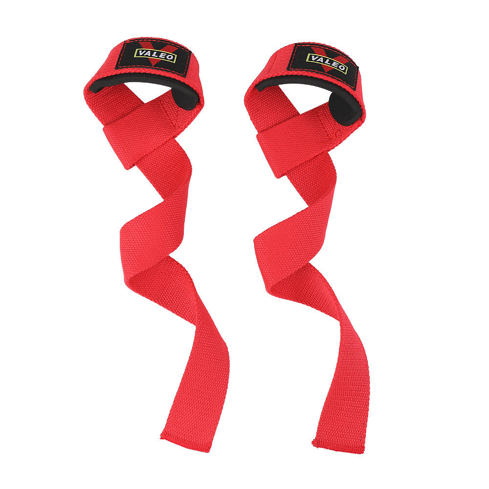 Sports Wrist Support Belt, Deadlift Grip Belt, Valeo Pull-Up Anti-Slip Fitness Auxiliary Protective Gear for Men and Women
