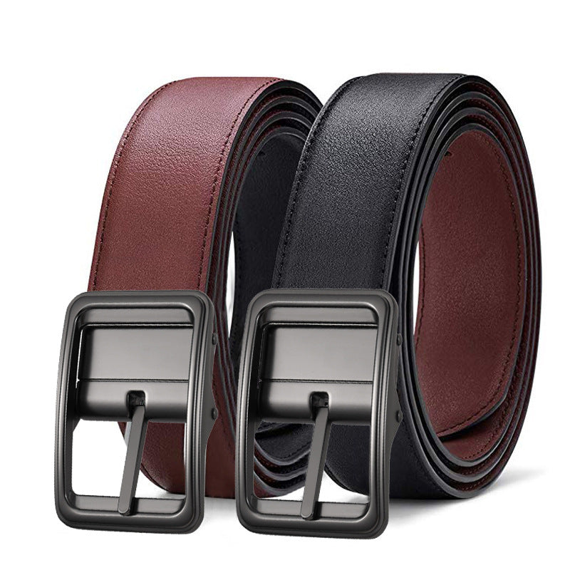 Genuine Leather Distressed Hardware Crescent Belt for Women, Trendy Retro Punk Original Design Brand Cowhide Belt