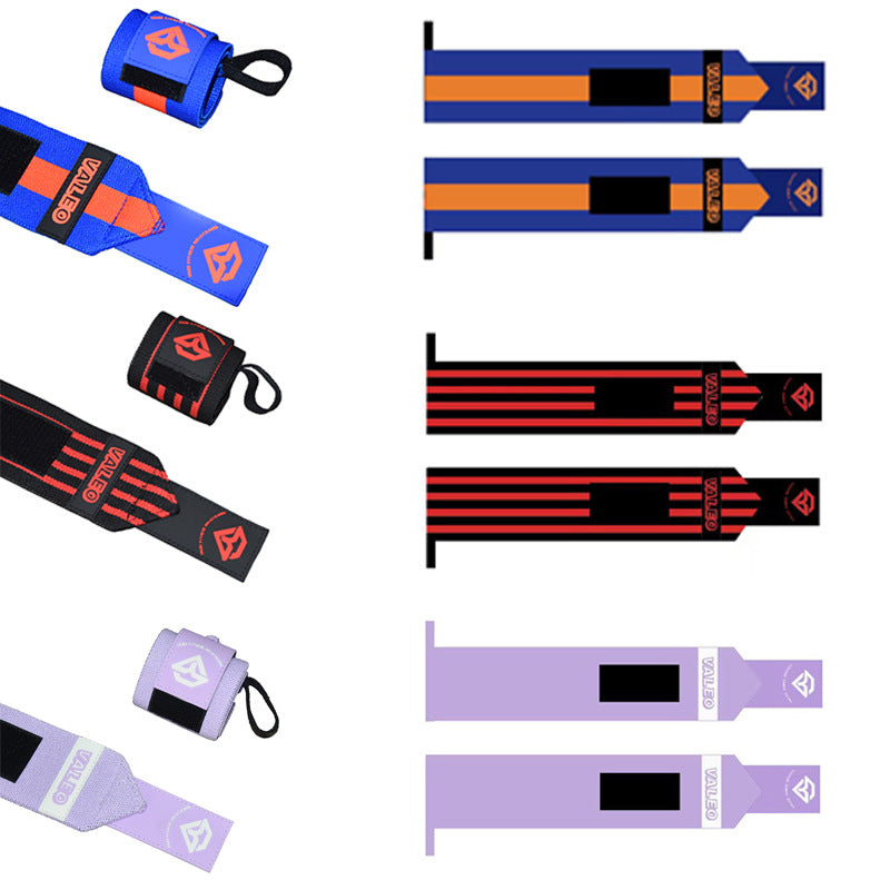 Cross-Border Valeo Sports Wristbands Wholesale, Adult Fitness Equipment Wrist Wrap Wristbands, Anti-Sprain Protective Gear