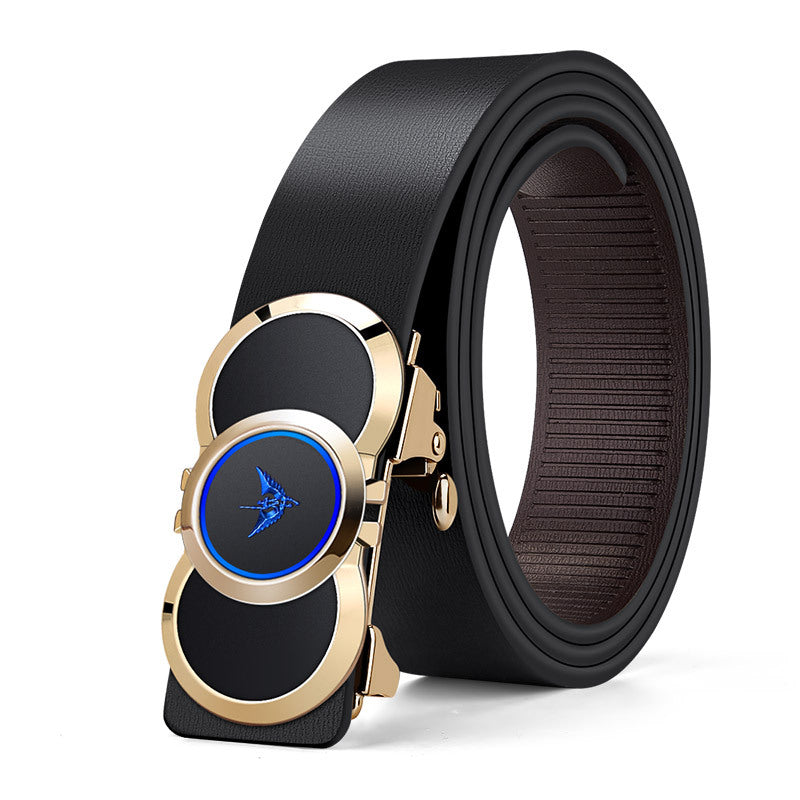 Emperor Paul Men's Belt Genuine Leather Inner Wear High-End Automatic Buckle Men's Belt Casual Belt Men's Wholesale