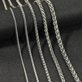 Stainless Steel Necklace Keel Chain Cross-Border Men's Sweater Chain Versatile Flower Basket Chain Titanium Steel Necklace Jewelry Accessories