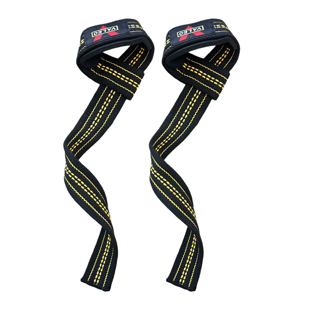 Sports Wrist Support Belt, Deadlift Grip Belt, Valeo Pull-Up Anti-Slip Fitness Auxiliary Protective Gear for Men and Women