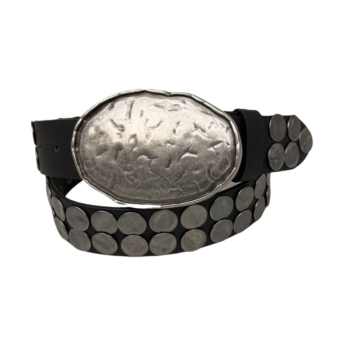 European and American Cross-border Men's Rivet Personality Fashion Punk Style Hip Hop Belt Belt