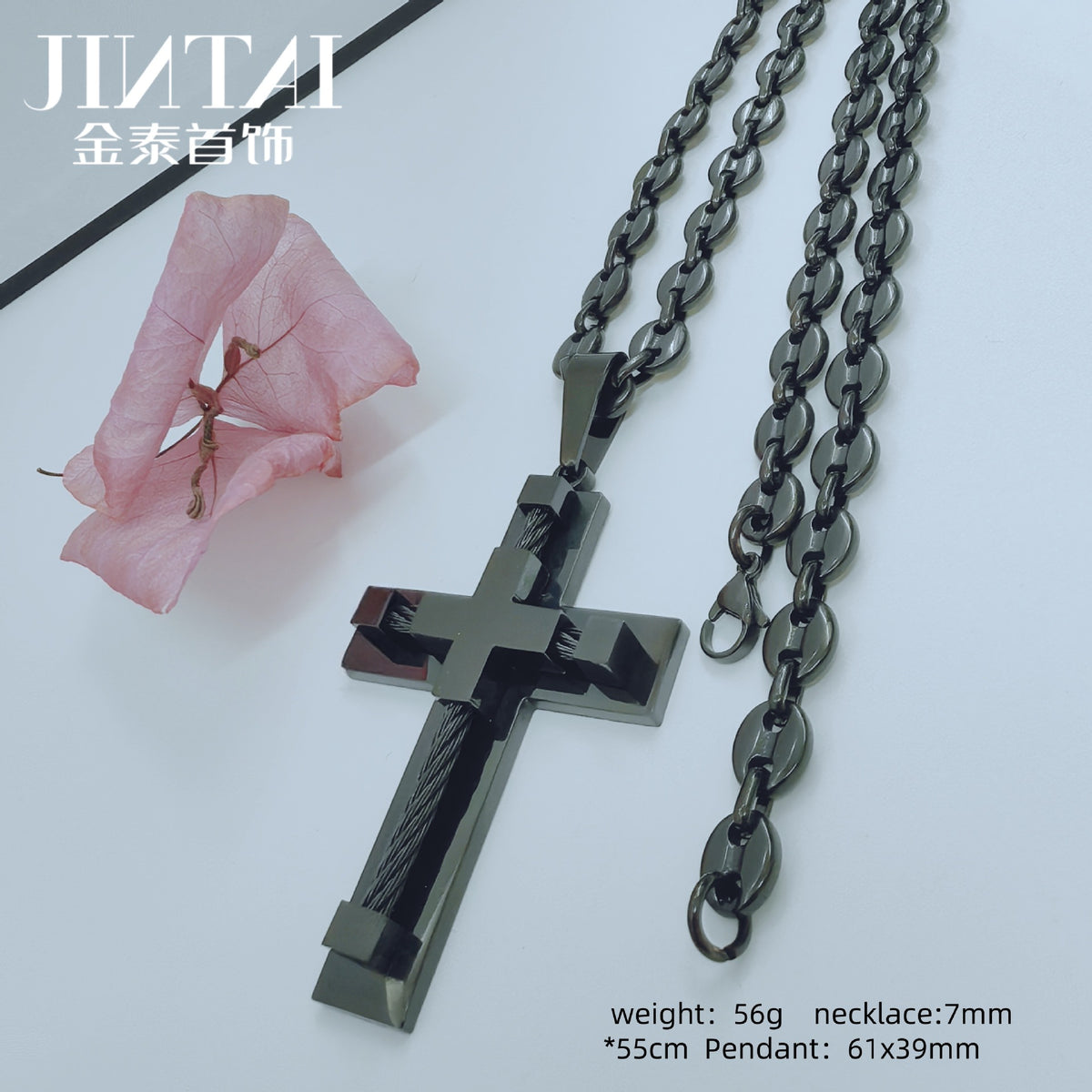 Factory direct Amazon AliExpress European and American fashion personality stainless steel men's pendant jewelry wholesale