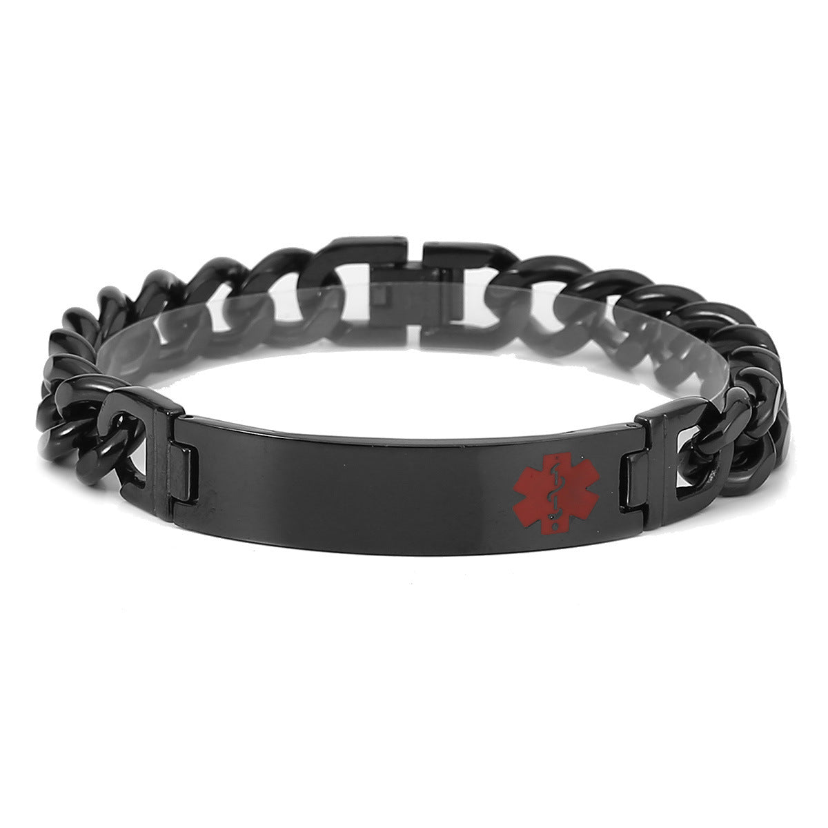Factory Direct Amazon Aliexpress European and American Fashion Trend Personality Stainless Steel Men's Bracelet Jewelry Wholesale