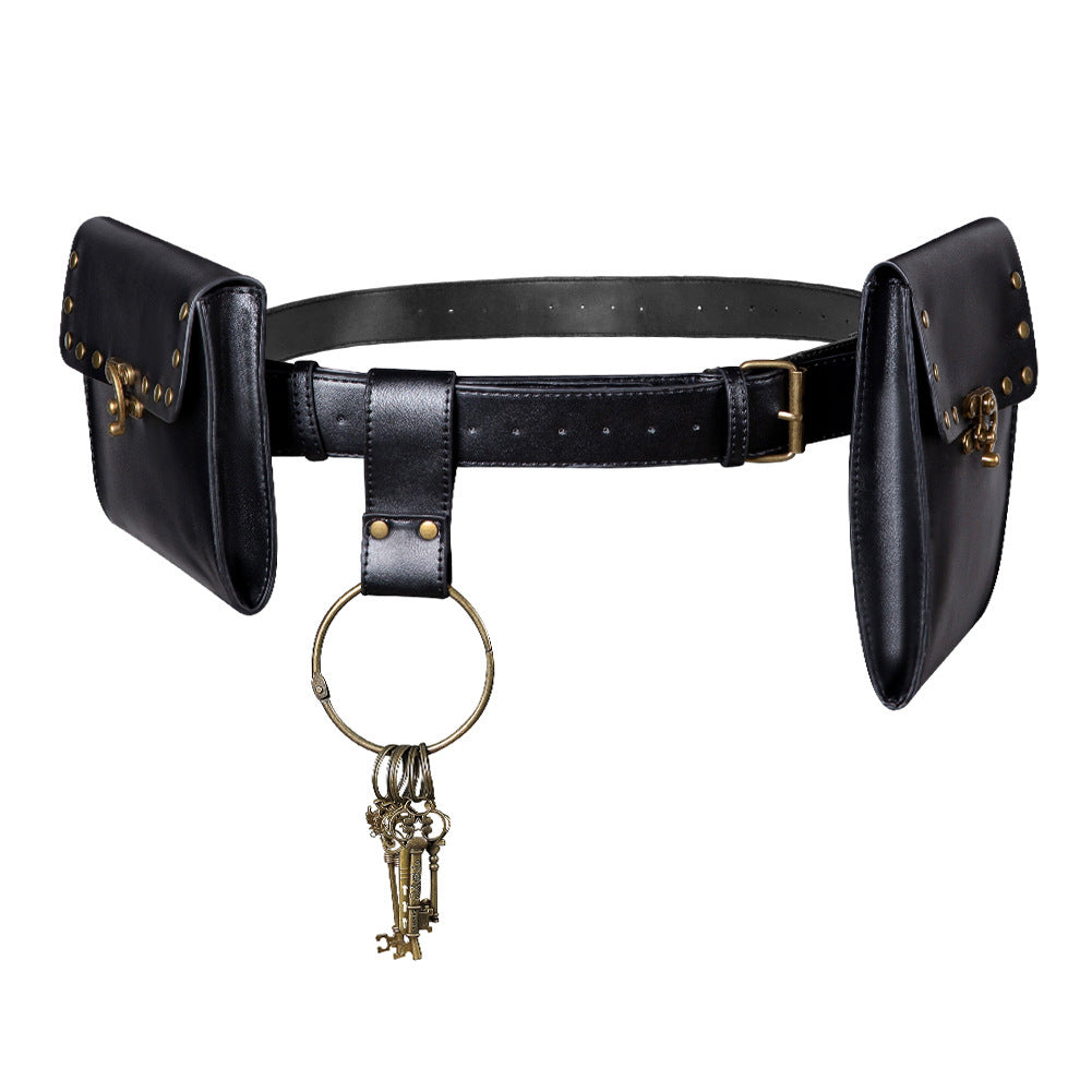 Foreign trade wholesale new bag women's European and American retro ladies waist bag mini outdoor mobile phone change clothing accessories