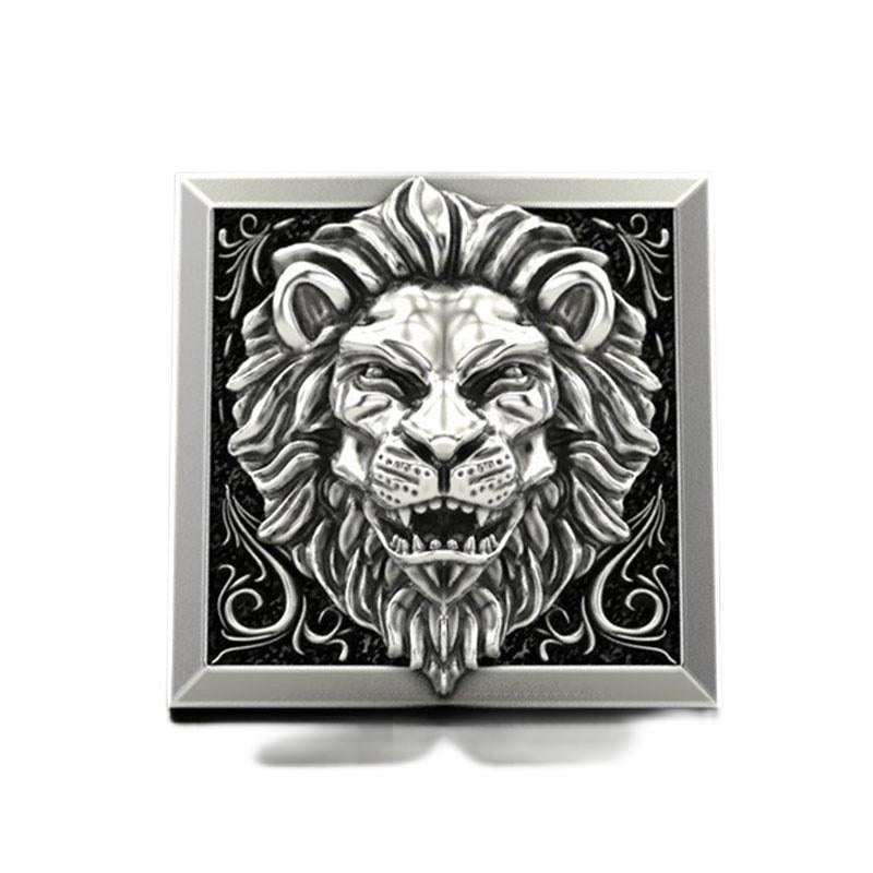 Jia Rui Cross-Border Hot Selling Lion Sleeve Retro Creative Fashion Ring Men's Ring Single Product Wholesale