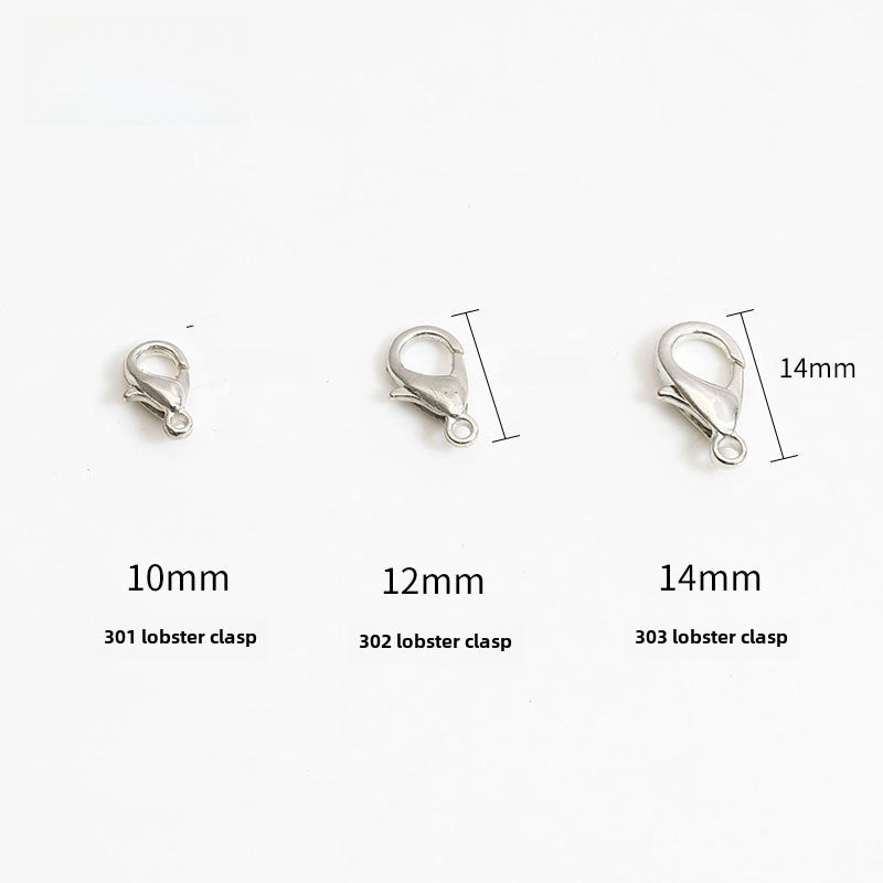 1000 Pieces of Handmade DIY Jewelry Accessories Zinc Alloy Lobster Clasp Necklace Bracelet Electroplated Metal Buckle Material Kit
