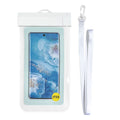 Cross-Border Mobile Phone Waterproof Bag with Touch Screen, Swimming Airbag Mobile Phone Case, Outdoor Rafting Portable Takeaway Transparent Mobile Phone Bag