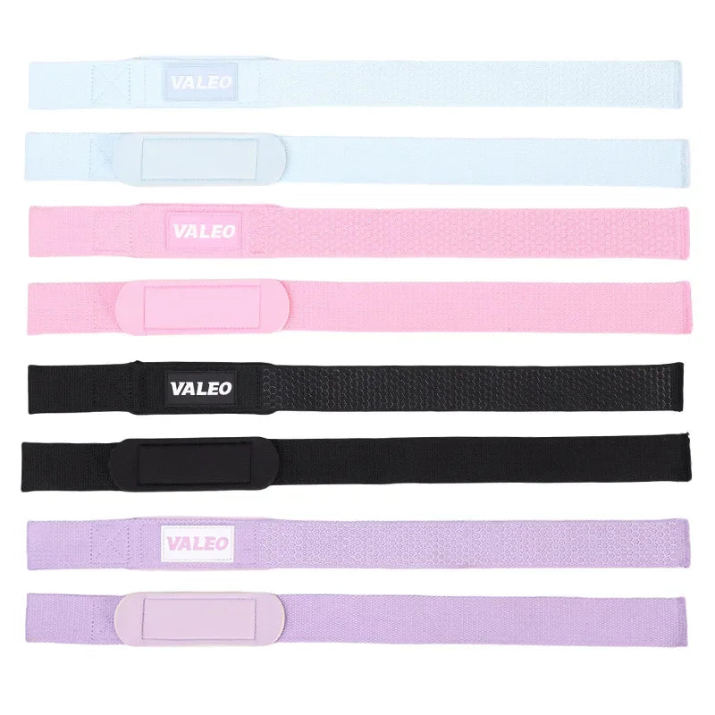 Valeo Fitness Wrist Support Belt Pull-Up Deadlift Support Belt Grip Belt Wrist Guard Adult Sports Protective Gear