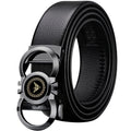 Emperor Paul Belt Men's Genuine Leather Automatic Buckle Alloy Men's Belt Versatile Belt High-End Genuine Wholesale
