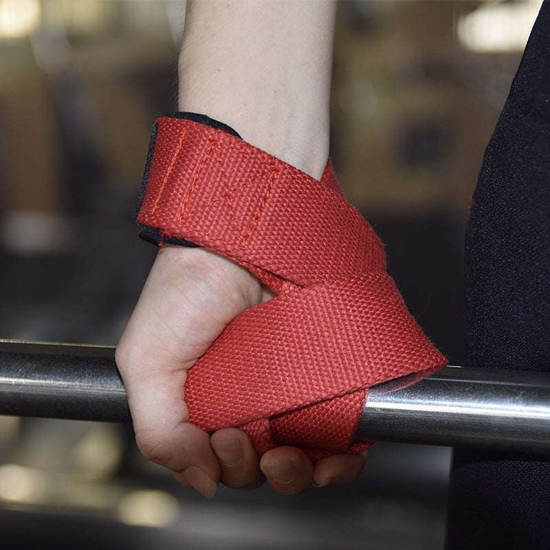 Sports Wrist Support Belt, Deadlift Grip Belt, Valeo Pull-Up Anti-Slip Fitness Auxiliary Protective Gear for Men and Women