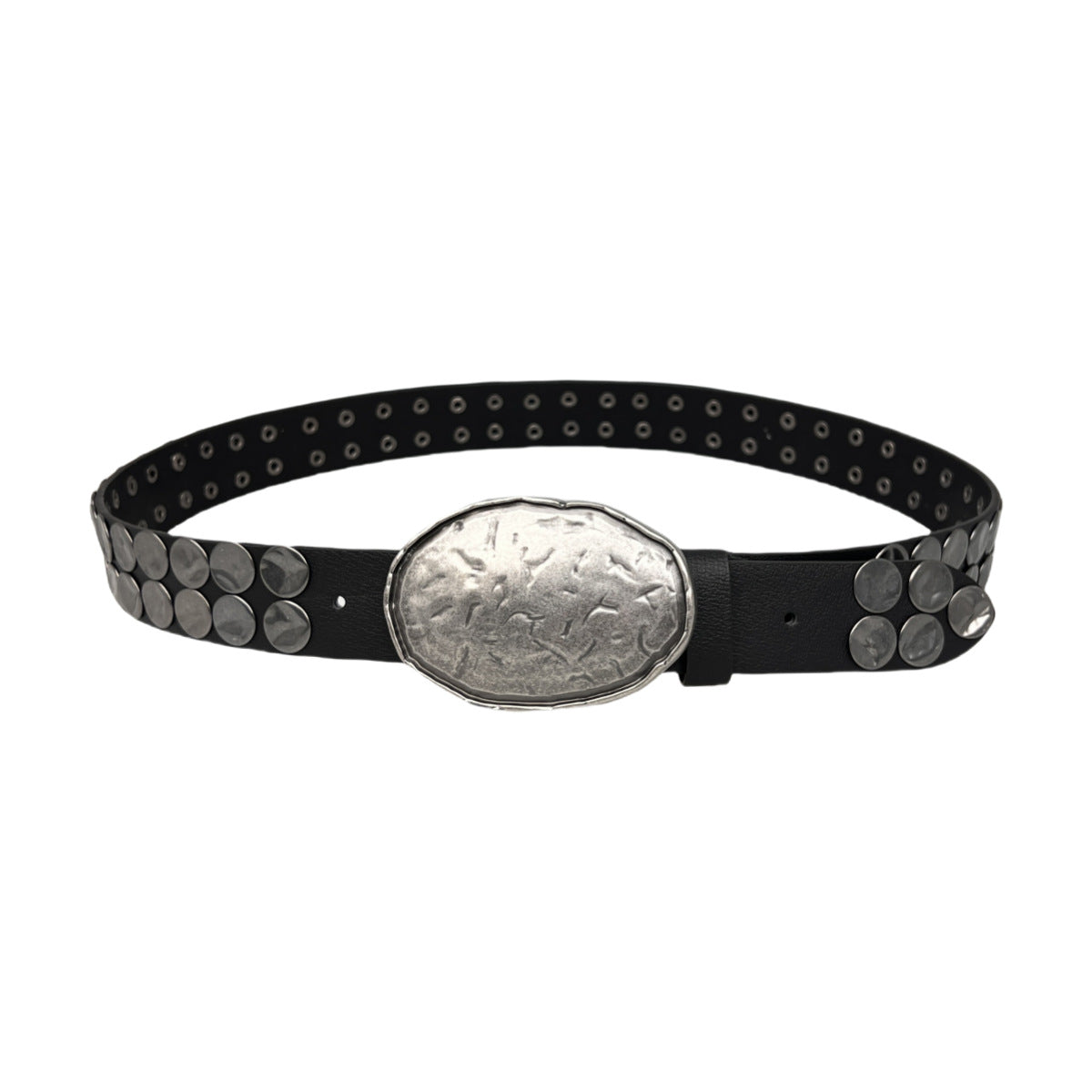 European and American Cross-border Men's Rivet Personality Fashion Punk Style Hip Hop Belt Belt