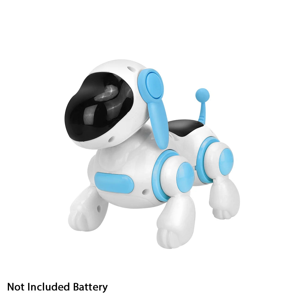 Smart Interactive Robotic Dog,Simulated Walking, Light, Sound, Music, Children's Educational Crawling, Singing And Interactive f