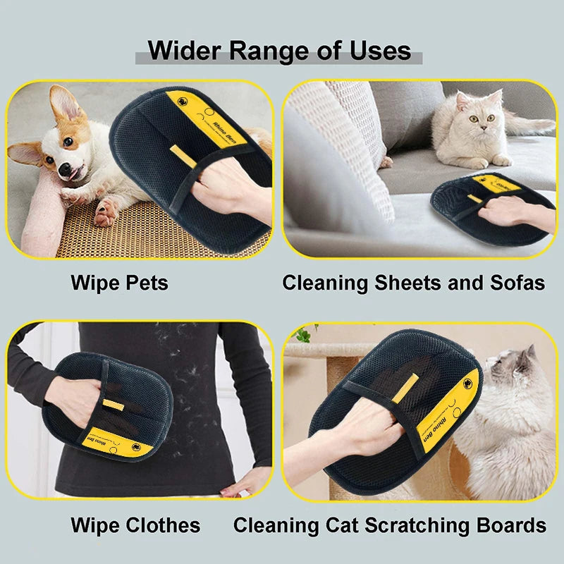 ¤Pet Hair Remover Electrostatic Gloves, 2025 New Pet Hair Removal Glove For Cats & Dogs High Quality Practical Product
