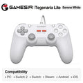 GameSir Retro Gamepads Wired Controller for PC Windows Steam Switch Controle Hall Effect stick 2 Mappable Buttons Tegenaria Lite
