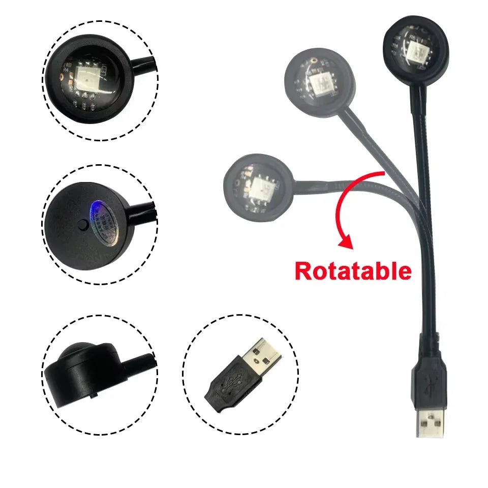 Sunset Projection Lamp USB Mood Light for Bedroom Living Room Photography Wall Decor Birthday Party