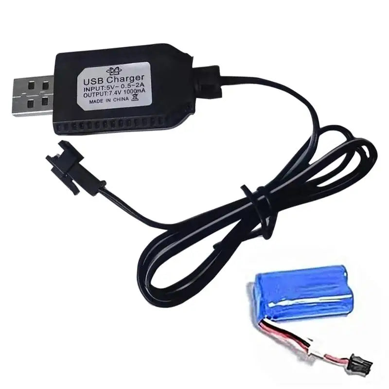 Drone Battery Charger 7.4V 1000mA Drone Fast Charger RC Airplane Lithium Battery SM-2P SM-3P SM-4P Drone Battery Charge