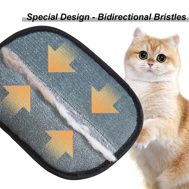 ¤Pet Hair Remover Electrostatic Gloves, 2025 New Pet Hair Removal Glove For Cats & Dogs High Quality Practical Product