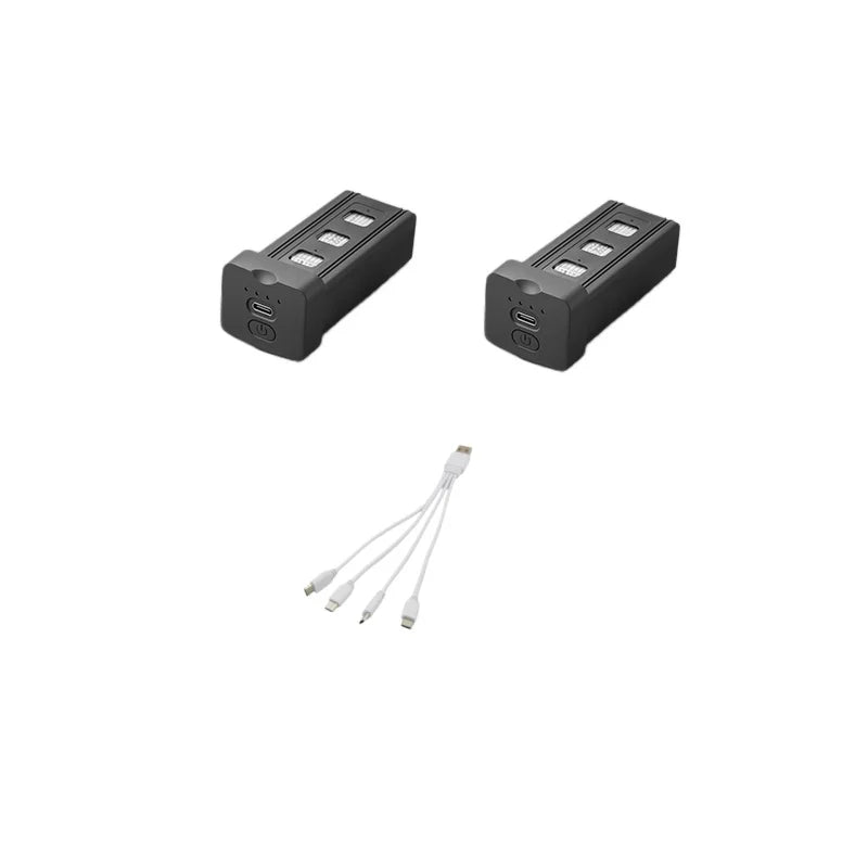GT60 Drone Accessories Battery 3.7V 2650mAh Drone Motor Arm Propeller USB Line 4-in-1 Line 4.3-inch Screen Remote Control Parts