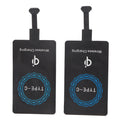 2PCS Type-C Wireless Adapter Portable Charging Receiver Wireless Receiver for Type-C Phones Wireless Charging Module