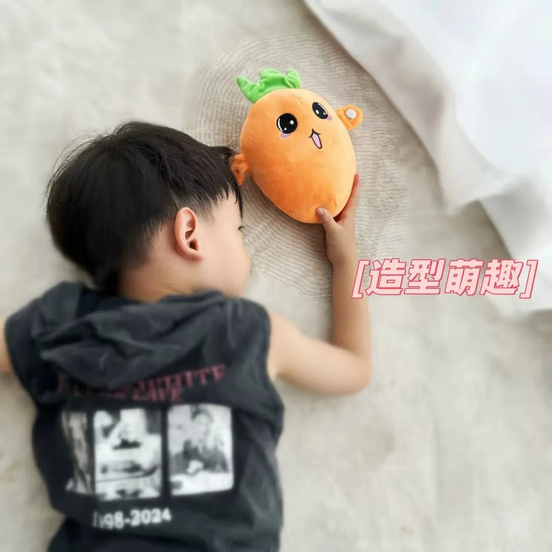 Kids Banana Fruit Induction Beat Toy Creative Music Dolls Kawaii Parent-child Toys Sensory Party Game Collectible Toy