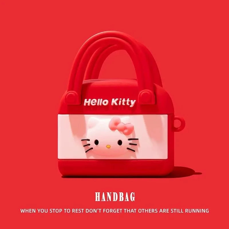3D Sanrio Hello Kitty Cartoon Earphone Case For AirPods 4 Cute Cases for AirPods Pro 3 Pro2 Charging Cover for AirPods 4 3 2 1