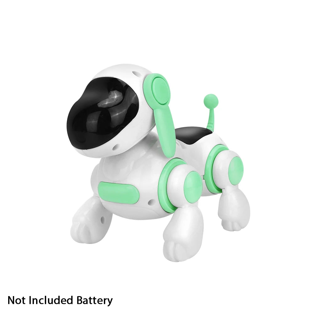 Smart Interactive Robotic Dog,Simulated Walking, Light, Sound, Music, Children's Educational Crawling, Singing And Interactive f