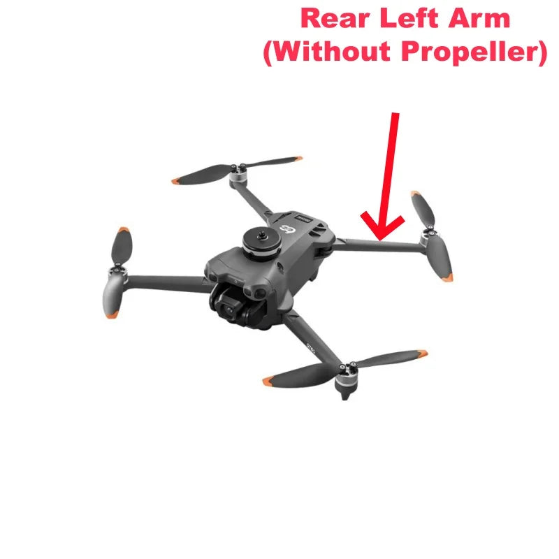 GT60 Drone Accessories Battery 3.7V 2650mAh Drone Motor Arm Propeller USB Line 4-in-1 Line 4.3-inch Screen Remote Control Parts