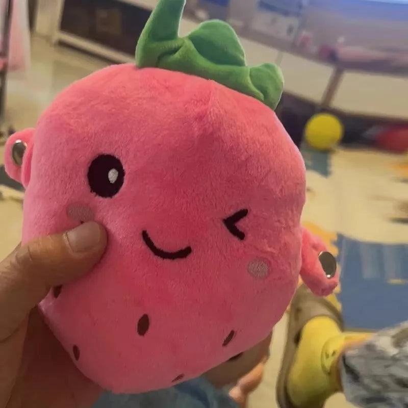 Kids Banana Fruit Induction Beat Toy Creative Music Dolls Kawaii Parent-child Toys Sensory Party Game Collectible Toy