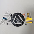Electronic DIY Engineering Kit Touch Stepless Dimming Kit Electronic Soldering Skills Practice DIY Hobbyist Holiday Gift