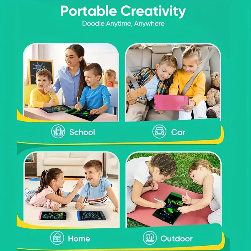 RSP 8.5 inch LCD Writing Tablet Drawing Board Message Handwriting Pad Doodle Board Educational Toys For 3-8Y Kids Birthday Gifts
